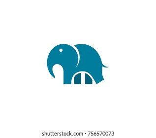 Elephant logo desin