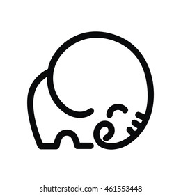 Elephant logo icon
