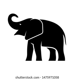 Elephant logo. Icon design. Template elements