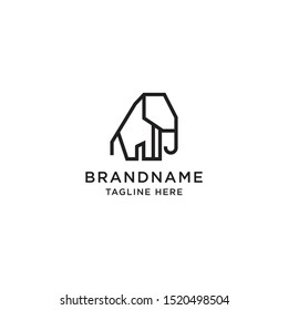 Elephant Logo Icon Design Template Vector