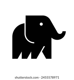 Elephant logo. Icon design. Template elements	