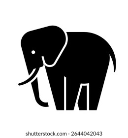 Elephant Logo. Icon design. Template elements