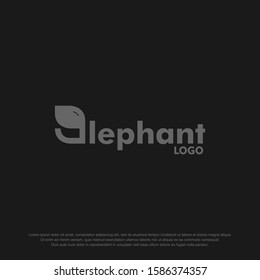 Elephant Logo Icon Symbol Template
