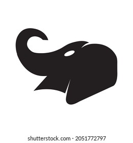 Elephant logo illustration vector icon