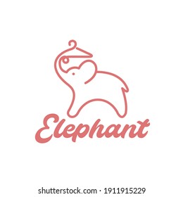 Elephant Logo minimalis for company
