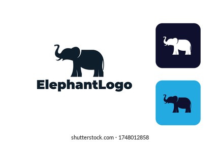 
Elefantenlogo mit modernem Stil kann für Naturlogo , Tierlogo , kreatives Elefantensymbol-Design mit Vektorgrafik EPS10