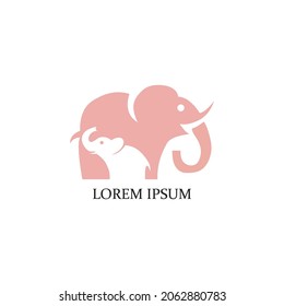 elephant logo and symbol vector