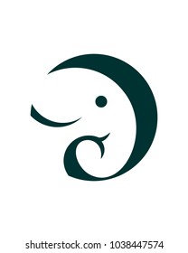 elephant logo template