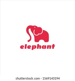 Elephant logo template animals and wildlife