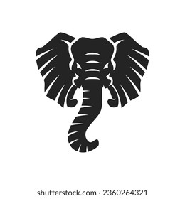 elephant logo template Isolated. Brand Identity. Icon Abstract Vector graphic