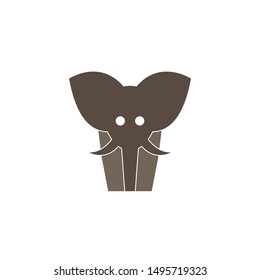 Elephant logo template vector icon design
