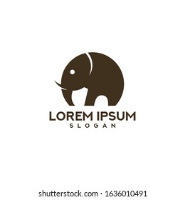 Elephant Logo Template vector Illustration