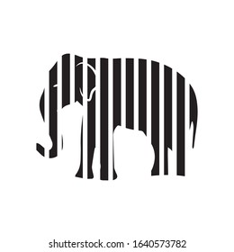 Elephant Logo Template Vector Illustration design