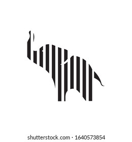 Elephant Logo Template Vector Illustration design