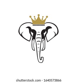 Elephant Logo Template Vector Illustration design