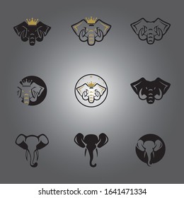 Elephant Logo Template Vector Illustration design