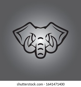 Elephant Logo Template Vector Illustration design