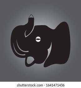 Elephant Logo Template Vector Illustration design