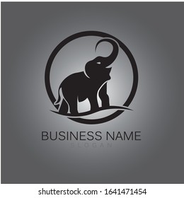 Elephant Logo Template Vector Illustration design