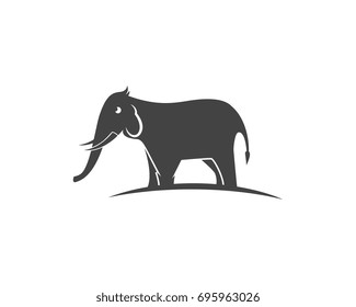 Elephant Logo Template Vector Illustration