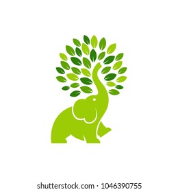 elephant logo vector