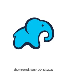 elephant logo vector