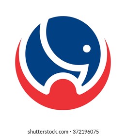 elephant logo vector.