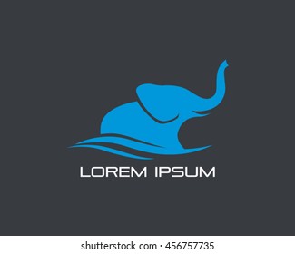 Elephant Logo Vector