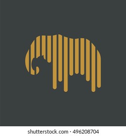 Elephant logo vector