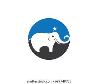 elephant logo vector