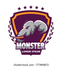 Elephant Logo Vector