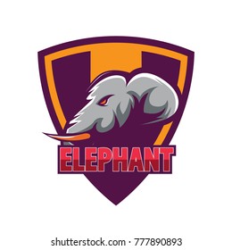 Elephant Logo Vector
