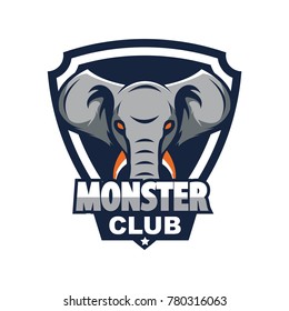 Elephant logo vector