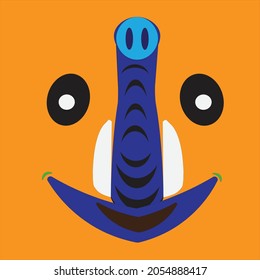 elephant logo vector animal design graphic