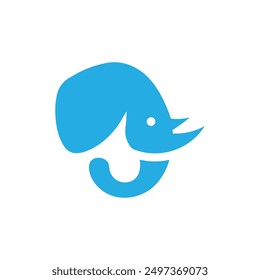 Elephant logo vector for business