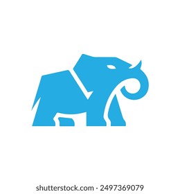 Elephant logo vector for business