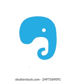Vector de logotipo de elefante para negocios