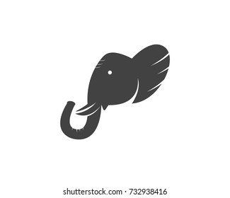 Elephant logo vector design template