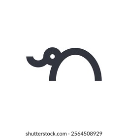 Elephant Logo Vector Icon Template Illustration