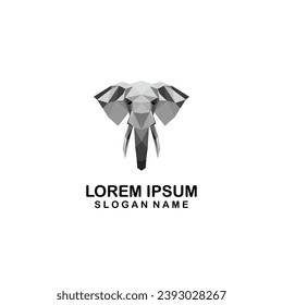 Elephant logo vector illustration design 