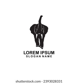 Elephant logo vector illustration design 