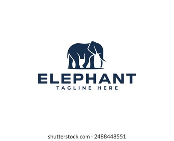 elephant logo vector illustration. logo templates
