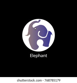 Elephant Logo Vector Template Design
