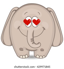 elephant in love