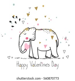elephant in love