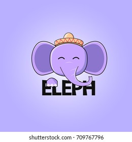 elephant mexico vector