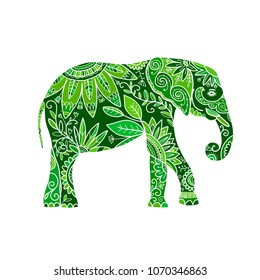 Elephant ornate, sketch for your design