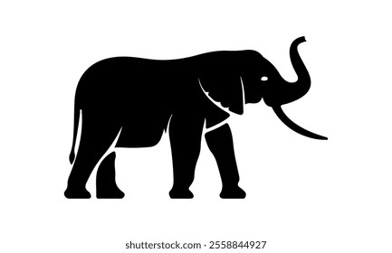 elephant, outline, head, abstract, art, cartoon, illustration, animal, cute, design, symbol, vector, africa, african, characters, children, cut out, doodle, graphic, horizontal, huge, indian, mammal, 