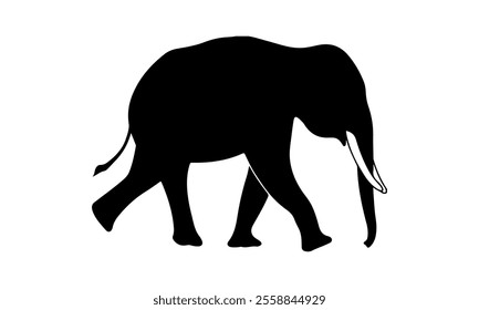 elephant, outline, head, abstract, art, cartoon, illustration, animal, cute, design, symbol, vector, africa, african, characters, children, cut out, doodle, graphic, horizontal, huge, indian, mammal, 