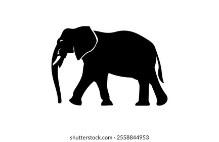 elephant, outline, head, abstract, art, cartoon, illustration, animal, cute, design, symbol, vector, africa, african, characters, children, cut out, doodle, graphic, horizontal, huge, indian, mammal, 